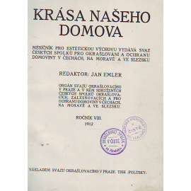 KRÁSA NAŠEHO DOMOVA. ROČNÍK VIII. 1912